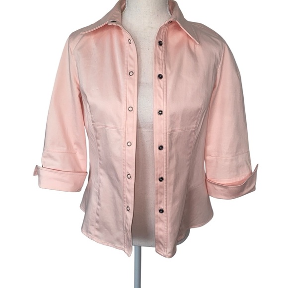 Renfrew Stylish Pink Button-Up Shirt - Picture 4 of 14